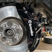 브렘보 캘리퍼 스티커 brembo 로고 스티커 데칼 스티커, 브렘보 레드 S, 1개