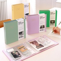 하드커버 티켓북 콜렉트 스크랩 뮤지컬 콘서트 영화 전시회 여행 아이돌 덕질, 애플그린