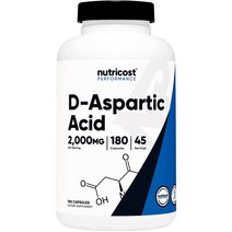 뉴트리코스트 D-아스파르트산DAA 180캡슐, 선택없음