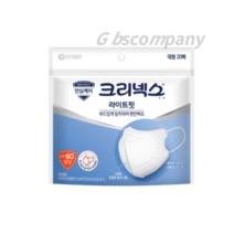 크리넥스 KF80 라이트핏 마스크 대형, 20개입, 3개, 0 White (화이트)