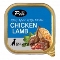 훈련후 보강식 펫디저트 강아지캔 5종, 1개