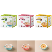 제이온푸드 치키몽키 아이쌀죽 3가지맛(유기농 고운쌀가루 감자&당근 단호박&자색고구마), 단호박&자색고구마