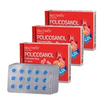 HealthWin Policosanol Octacosanol 뉴질랜드 헬스윈 폴리코사놀 33.4mg 옥타코사놀 20mg 60정 3팩