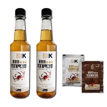 홍영의 붉은대게 백간장 500ml 2개+사/백간장25ml+어간장25ml, 2개