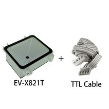 택배스캐너 바코드 무선 블루투스 고속 핸드 핑거 리더기 EVAWGIB EVX620 레이저 1D 고정 바코드 스캐너 모듈 EVX821T CMOS 2D 스캐닝 미니 사이즈, 12.EVX921T TTL