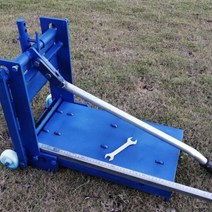 투수블럭 콘크리트 자르기 스탠딩 신형 벽돌절단기, 30미세조정섹션[두꺼운섹션]