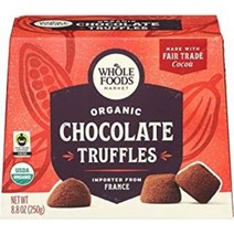 Whole Foods Market 리미티드 에디션 오가닉 트러플 초콜릿 8.8ounces