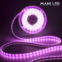 마니LED 사각튜브 5050 LED바 방수 흰띠 12V 5m롤 간판조명 인테리어 간접조명, 1개, 09번_핑크