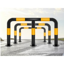 m자형 주차 금지 스토퍼 불법주차 차단봉 가드 충돌방지 U자, U타입76x500x600x1.2
