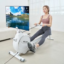 멜킨 볼트윅 스마트 게임 로잉머신 가정용 실내 유산소 운동기구 노젓기 효과 조정운동, 문화이트