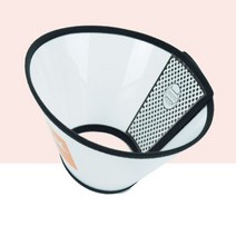 애견 반려동물 홈케어링 넥카라 목커버 넥가드링 반투명 3호, 기본