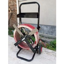 밴딩기 거치대 회전 이동식 고정 선반 PET 디스크 릴, 상세 페이지 참고, E 철판 강철 벨트 트롤리의 가중 버전