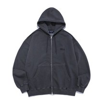 예일 YALE 23SS ONEMILE WEAR SMALL ARCH LOGO HOODIE ZIP UP PG CHARCOAL YC8HD0003CH