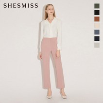 SHESMISS_02 [쉬즈미스] 히든 버튼 세미 부츠컷 팬츠_SWWSLM12020