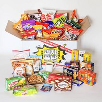 과자폭탄 럭키박스 간식 과자 선물세트 45p