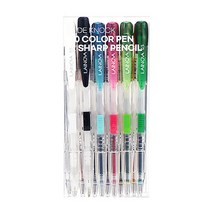 라이노바 사이드노크 볼펜 0.5mm 10색세트+샤프, 1개, 상세페이지 참조