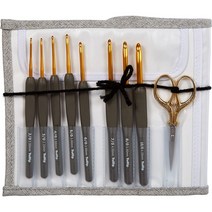 튤립 에티모 코바늘 세트 프리미엄 골드 모사용 레이스용 ETIMO TEG-001