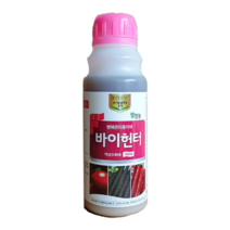 바이헌터 500ml 고추 칼라병 오이 모자이크 토마토 반점위조 바이러스병 친환경 살균제, 1개