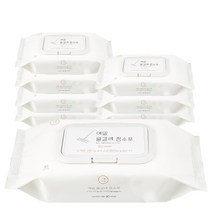 예밀 양면70g 물걸레청소포 8팩 240매 향균99.9% 대형캡형, 8개