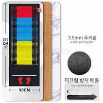 제자리멀리뛰기 매트 제멀판 측정 350cm 미끄럼방지 체대입시 기록, 350cm모델
