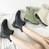 레인부츠 여자 여성 숏기장 활동하기 장화 여름 장마 부츠