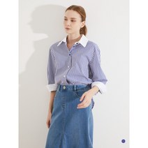 인디안 [올리비아로렌]스트라이프아우터형셔츠 VVCNL3M3271