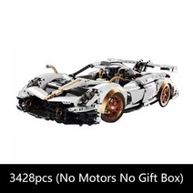테크니컬 앱 원격 제어 모터 파워 10252 1:8 블록 브릭 초고속 레이싱카 세트 어린이 장난감 Moc 선물, 01 10252
