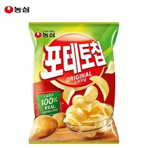 농심 포테토칩 오리지널 60gx1봉/생감자칩