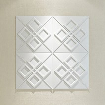 천장마감재 천장재 흡음재 리빙보드 아스텍스 사무실, 화이트/싱글 70cmx70cmx두께 8mm