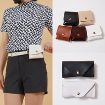 골프 볼주머니 JINYGOFL 볼파우치 골프공 벨트백, 베이지