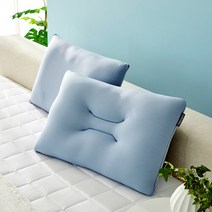 [모던하우스] 쿨링 찹쌀 메모리 화이버 베개 35x53, 블루