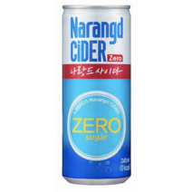 동아오츠카 나랑드사이다 제로, 19캔, 245ml