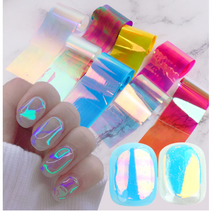 네일필름 전용 호일젤 디아몬네일 젤네일호일, 오로라네일필름