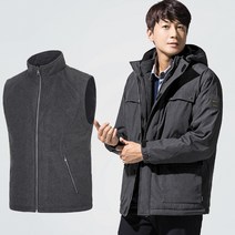 K2 세이프티 패딩 조끼 분리형 작업복 제전 3in1 F125