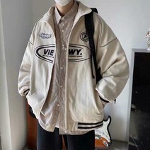 힙합 야구 점퍼 스트리트 파카 남자 코트