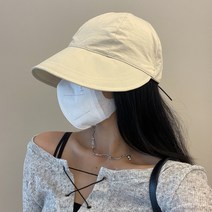 유스몰 여성 햇빛 가리개 연예인 모자
