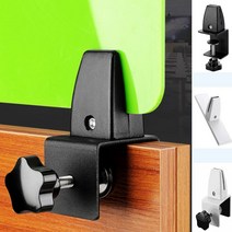 [생활/소품/최저가]_키밍 칸막이 고정 파티션 브라켓 알루미늄 받침대 파티션브라켓_36391EA, 타입 2_2-25MM화이트