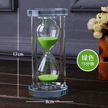 해외 맞춤형 크리스탈 모래시계 타이머 수험생용 15/30 분 낙하 방지 아이디어-11748, 옵션04