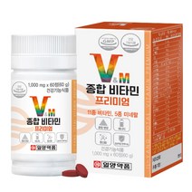 일양약품 종합 멀티 비타민 미네랄 프리미엄, 60정, 2개, 2개, 60정