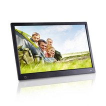 디지털액자 전자액자 전자앨범 모션 센서 HD IPS 125 인치 비디오 루프 SD USB 자동 재생 디지털 사진 프레, 01 Black_01 EU Plug
