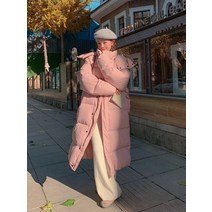 [가벼운 에디션] 패딩녀 2023 한국판 미디움 프리미엄 패션 루즈핏 베이커리 화이트 다운 도매69212