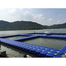 부력통 부력볼 해상 부표 수상스포츠 낚시 안전 빠지, 오렌지 500x500x400mm