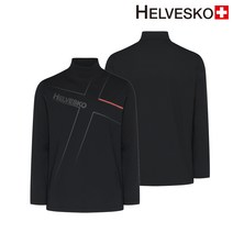 헬베스코 FMTS_122 블랙 남성 이너티셔츠 골프티