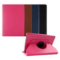 갤럭시탭s2 9.7 SM-T810 회전 다이어리 케이스, 핫핑크