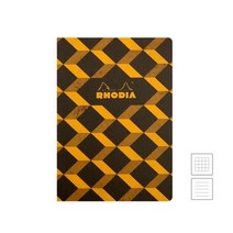 로디아 헤리티지 노출바인딩 노트 A5 에셔 블랙 (줄지/격자) 격자, 줄지