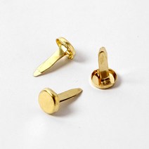 할핀 40p 문서 고정 인형 이음용 금색 골드 15mm