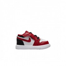 (TD) 나이키 조던 정품 1 로우 Alt 화이트 짐레드 블랙 (TD) Jordan 1 Low Alt White Gym Red Black