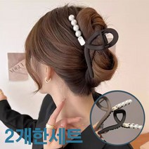 공주마마 [2개한세트] 10900원 더블찬스/ 13cm대왕핀대/안젤라꼬임올림머리집게핀