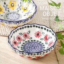 프라카 폴란드풍 도자기 찬기 중, 샤프란