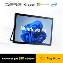저렴한 노트북 인강 휴대용 학생 미니 경량 터치 스크린 Windows 11, 옵션 및 상세설명참조, 4GB 램 128GB SSD, 본체